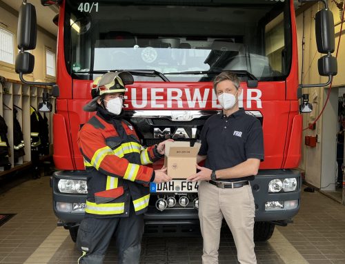FReDL unterstützt die Feuerwehren mit Notfall-Kit